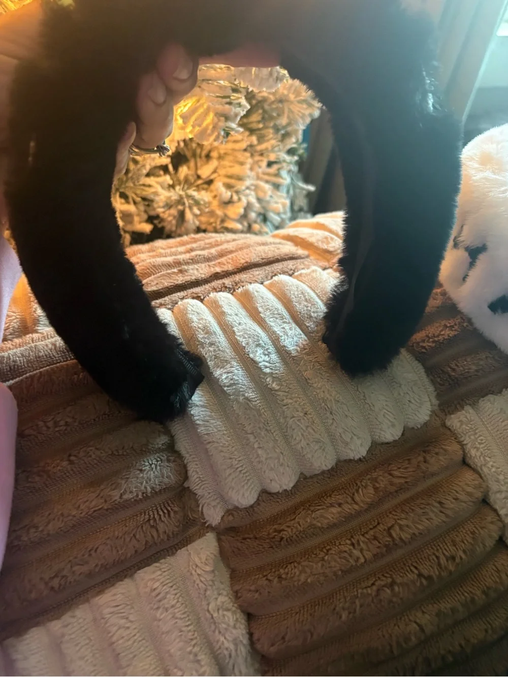 None plush black